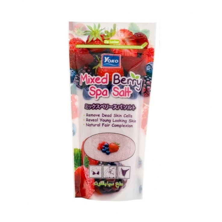 Скраб-соль для тела Yoko Mixed Berry Spa Salt 300 гр