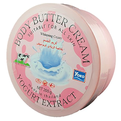 Крем-масло для тіла Yoko Yogurt Extract з екстрактом йогурту