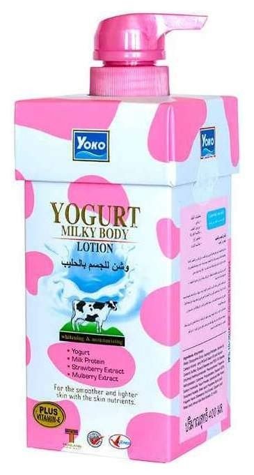 Лосьйон для тіла Yoko Yogurt Milky з протеїнами йогурту та молока