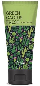 Пінка для вмивання Esfolio Green Cactus Fresh Foam Cleanser з екстрактом зеленого кактусу