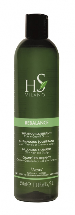 Себорегулирующий шампунь Rebalance HS Milano для жирных волос 350мл