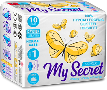 Гигиенические прокладки My Secret  Drusilk Normal 3 (10шт)