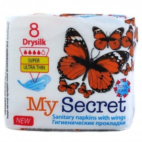 Гигиенические прокладки My Secret Drusilk Super 4 (8шт)
