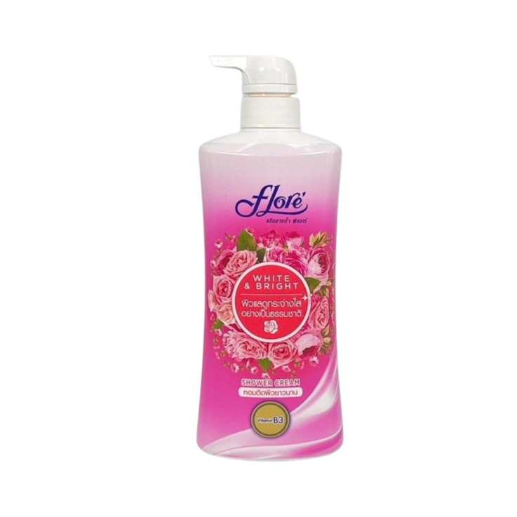 Крем-гель Flore для душу White & Bright Sensation 450мл
