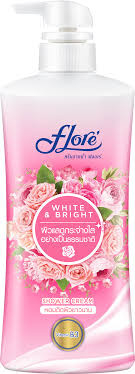 Крем-гель Flore для душа White & Bright Sensation 450мл