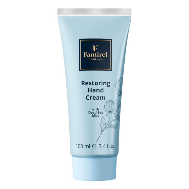 Восстанавливающий крем Famirel для рук с грязью Мертвого моря 100мл