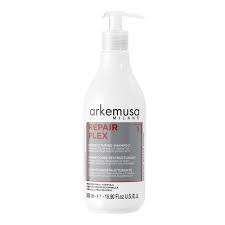 Восстанавливающий шампунь ARKEMUSA REPAIR PLEX с гиалуроновой кислотой для сухих и ломких волос 500мл