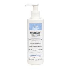 Очищающее мицелярное молочко Muster Benexere 212V для лица 200мл