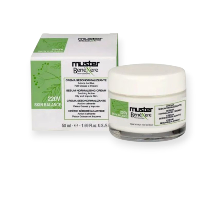 Крем Muster Benexere 220V Sebum Normalizing для жирной и проблемной кожи лица 50мл