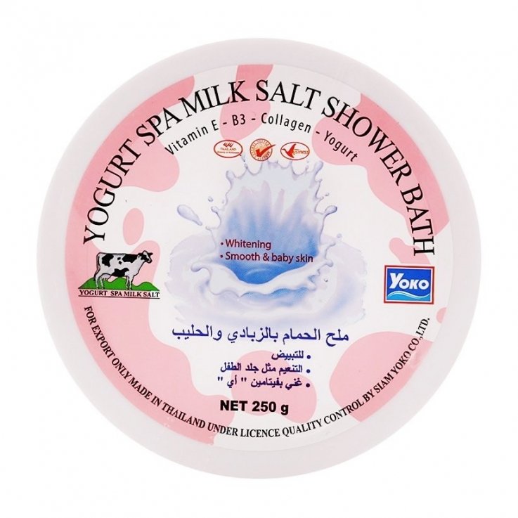 Скраб-соль для душа Yoko Yogurt Spa Milk Salt Shower Bath