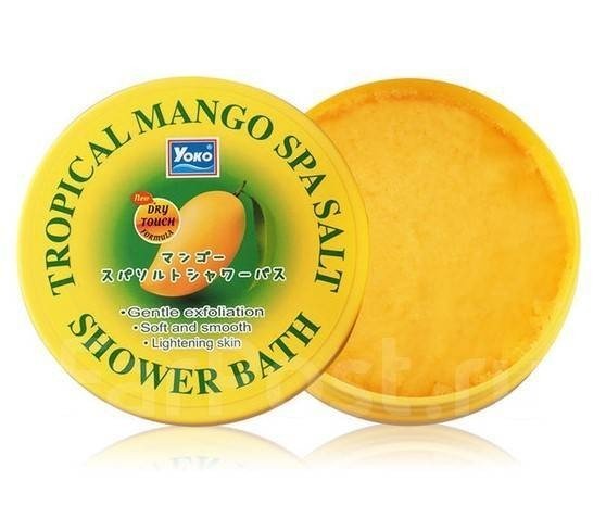 Скраб-соль для душа Yoko Tropical Mango Spa Salt Shower Bath