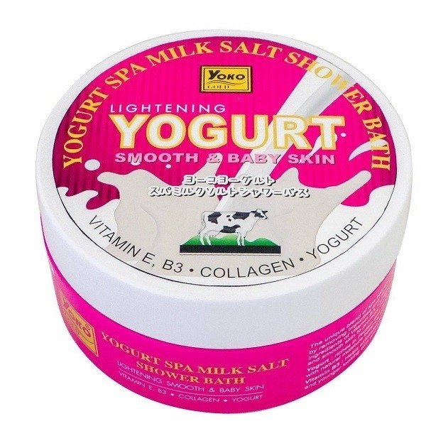 Скраб-сіль для тіла Yoko Gold Yogurt Spa Milk Salt з екстрактом молока та йогурту