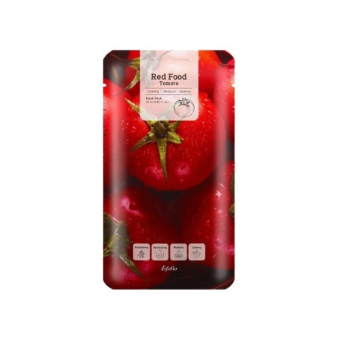 Маска тканевая для лица Esfolio Red Food Tomato