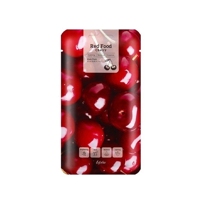 Маска тканевая для лица Esfolio Red Food Cherry