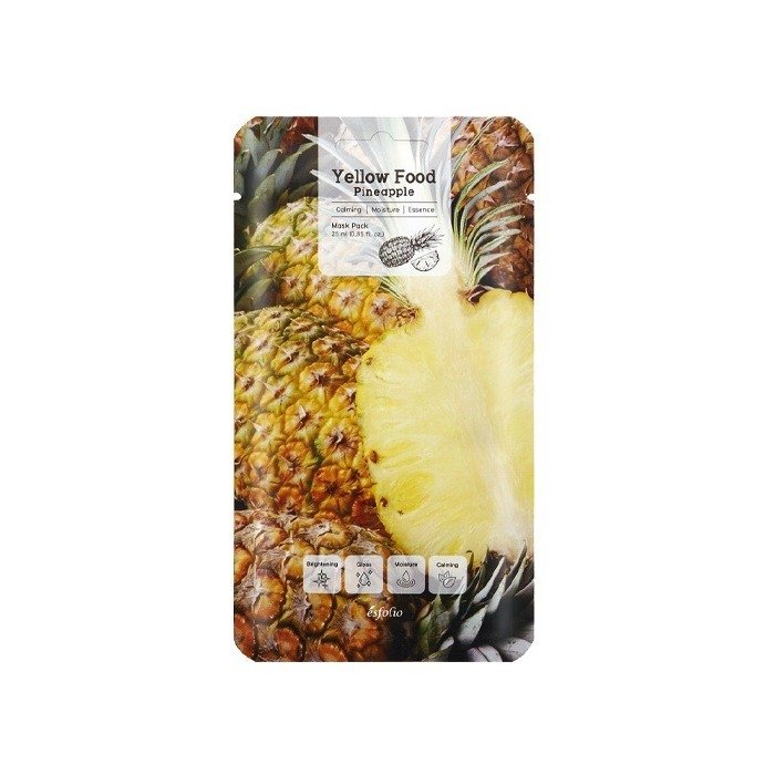 Маска тканевая для лица Esfolio Yellow Food Pineapple