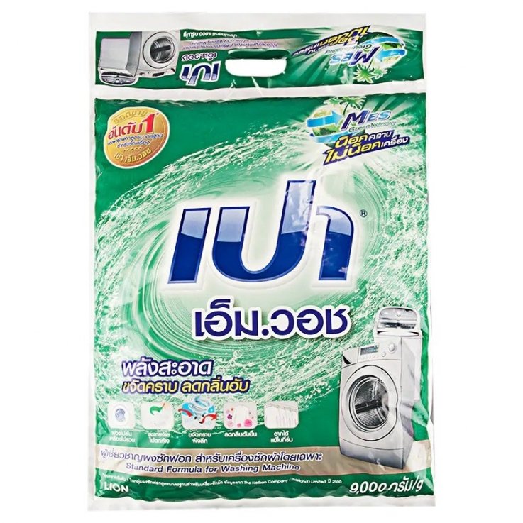 Порошок для прання Lion PAO M Wash 9000г