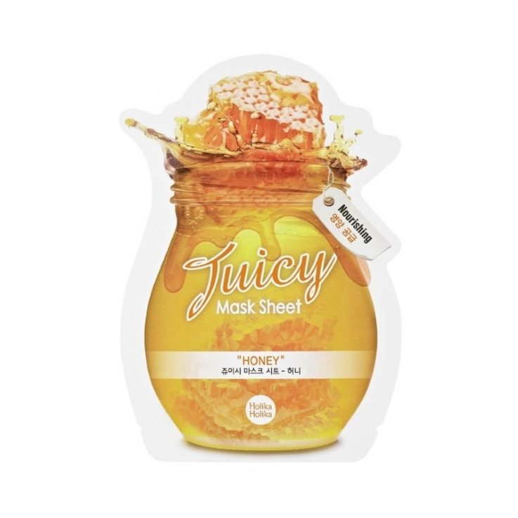 Маска тканинна для обличчя Holika Holika Honey Juicy Mask Sheet з екстрактом меду