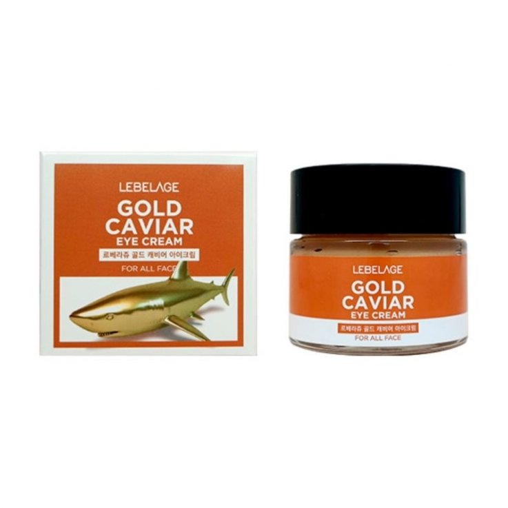 Крем для кожи вокруг глаз Lebelage Gold Caviar Eye Cream с золотом и экстрактом икры 70 мл