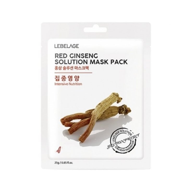 Тканинна маска для обличчя Lebelage Ginseng Solution Mask