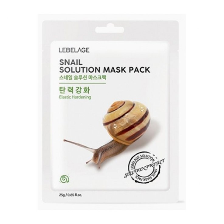 Тканинна маска для обличчя Lebelage Snail Solution Mask