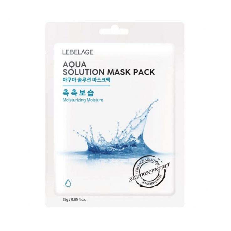 Тканевая маска для лица Lebelage Aqua Solution Mask