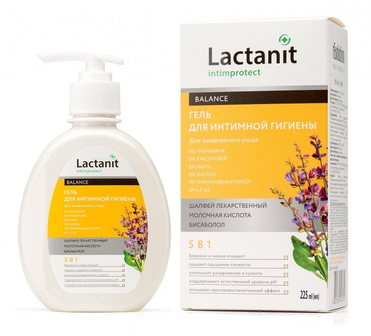 Гель для інтимної гігієни rEvolution PRO Balance ТМ Lactanit