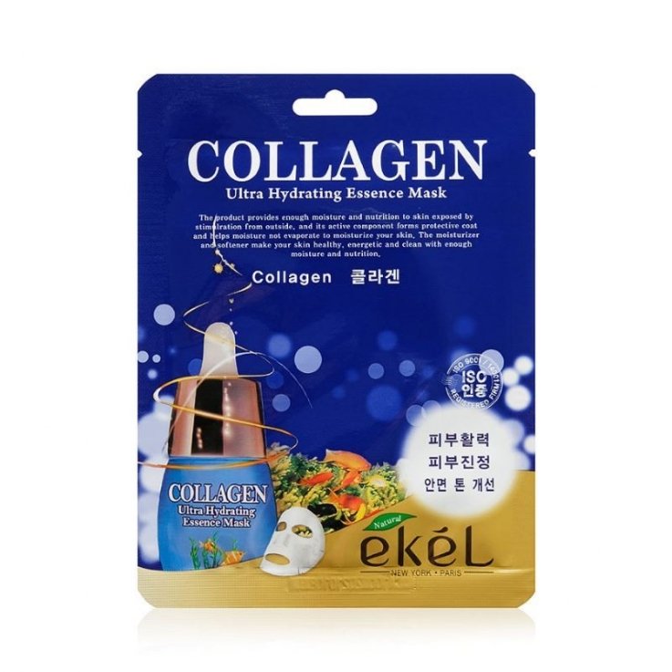 Тканинна маска Ekel Collagen з екстрактом колагену