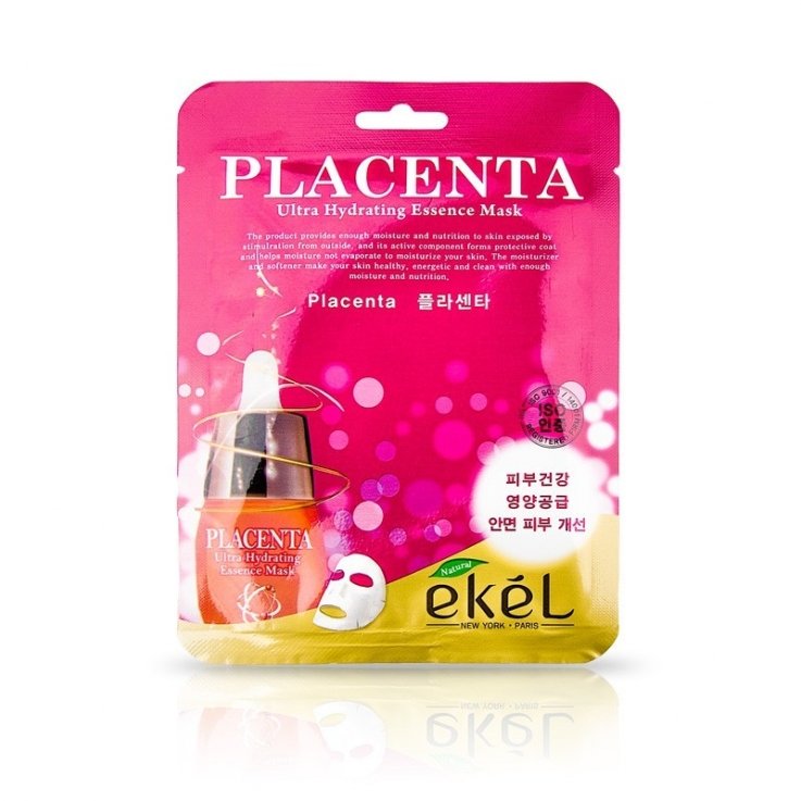 Тканевая маска Ekel Placenta с экстрактом плаценты