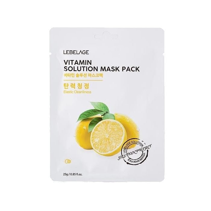Тканинна маска для обличчя Lebelage Vitamin Solution Mask