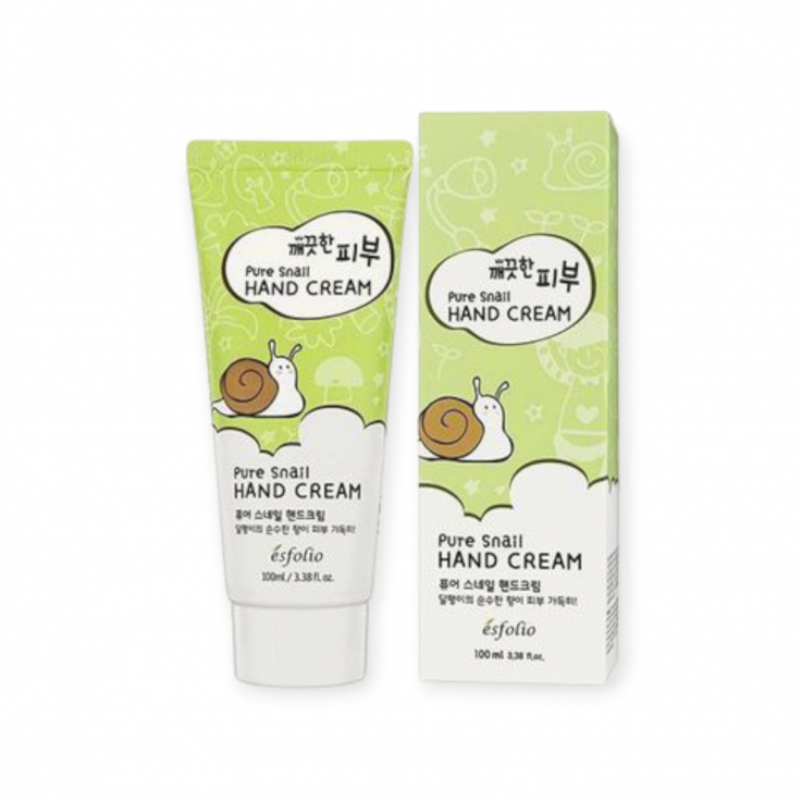 Крем для рук Esfolio Pure Skin Snail Hand Cream с экстрактом слизи улитки