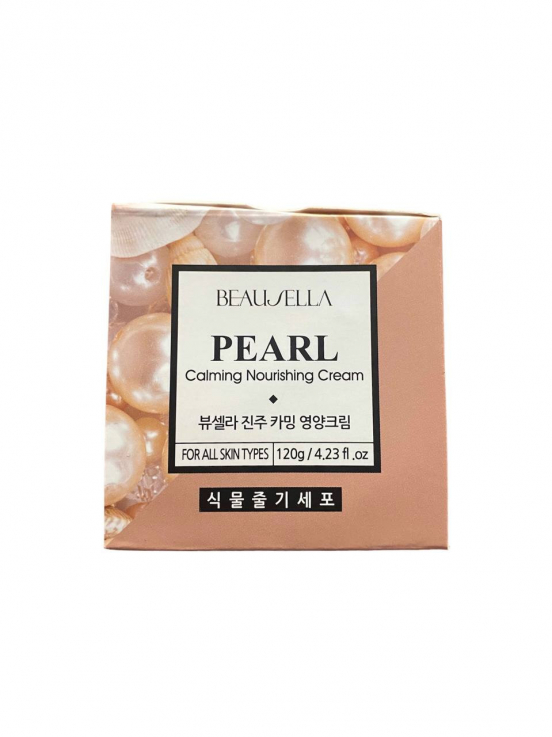 Крем для лица Juno Beausella Pearl Calming Nourishing успокаивающий и питательный с экстрактом жемчуга