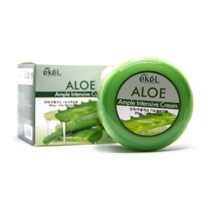 Крем для обличчя Ekel Aloe Ample Intensive Cream з екстрактом алое