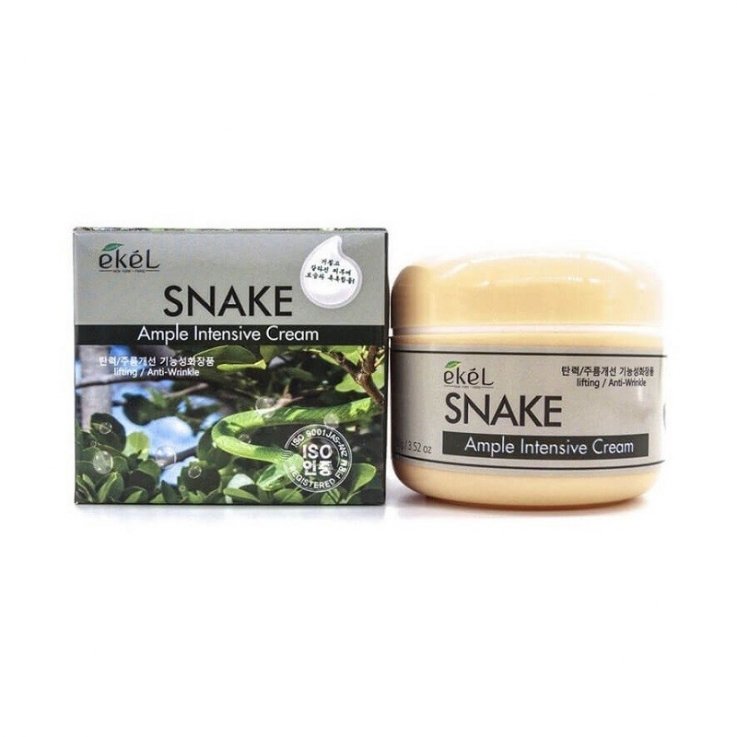 Крем для лица Ekel Snake Ample Intensive Cream со змеиным ядом
