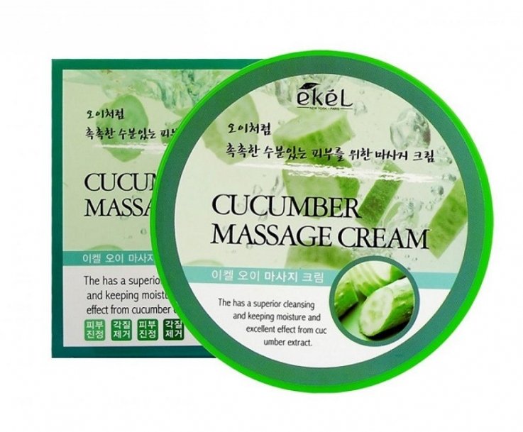 Массажный крем Ekel Cucumber Massage Cream с экстрактом огурца