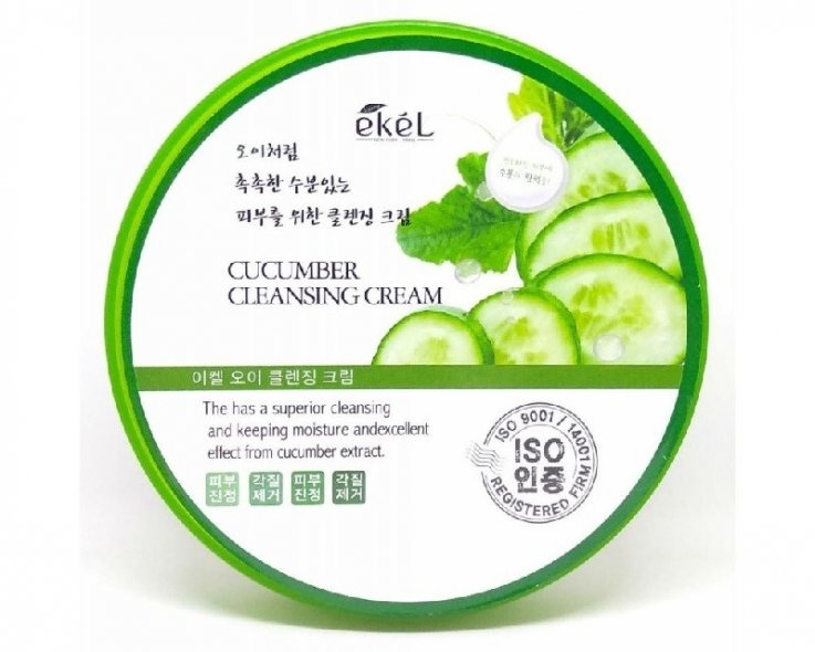 Очищаючий крем Ekel Cucumber Cleansing Cream із екстрактом огірка