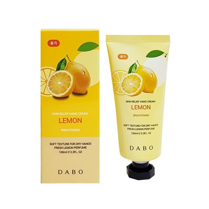 Крем для рук Dabo Skin Relife Hand Cream Lemon з екстрактом лимону