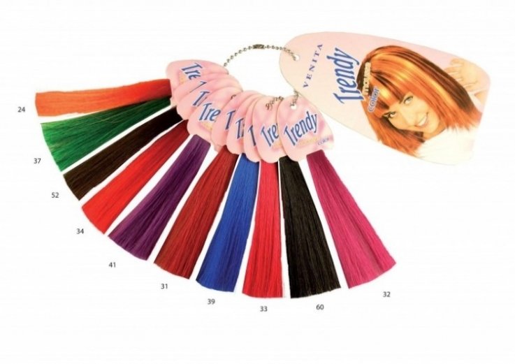 Красящий мусс для волос Venita TRENDY COLOR 40 Фиолетовая фантазия