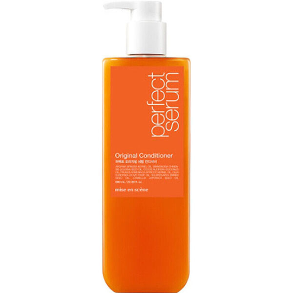 Кондиционер для волос Mise en Scene Perfect Serum Original интенсивно питательный с комплексом масел 680мл