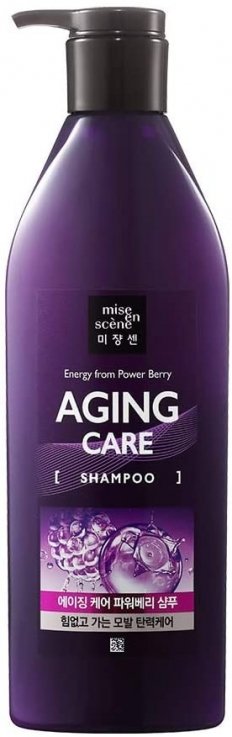 Шампунь Mise en Scene Aging Care для укрепления слабых и ломких волос 680мл