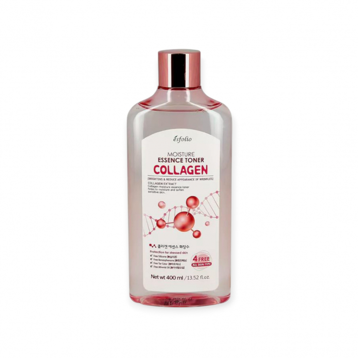 Зволожуючий тонер для обличчя Esfolio Moisture Collagen Essence Toner з колагеном