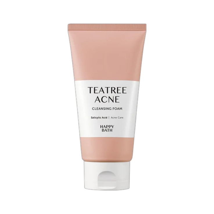 Пенка для Happy Bath умывания Teatri Acne Cleansing Foam с чайным деревом и против акне 150г