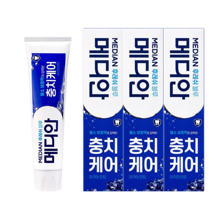 Зубна паста Median Fresh Blue 120 г х 3 шт