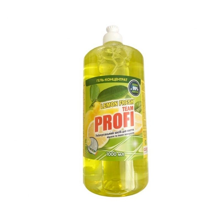 Универсальное средство Profi Team для мытья пола и других поверхностей Лимон 1л