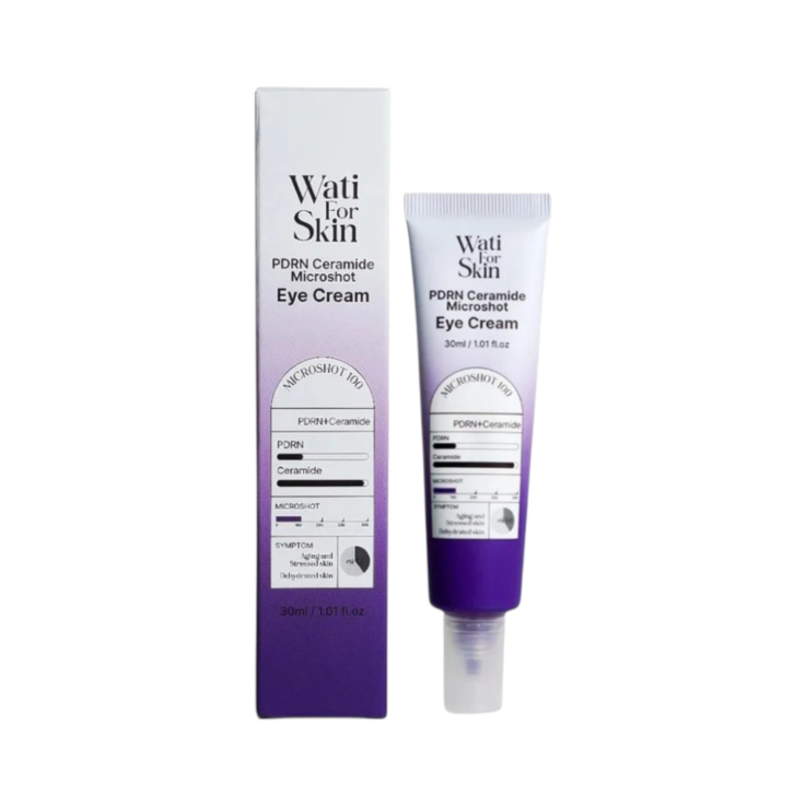 Крем для шкіри навколо очей WATI FOR SKIN PDRN Ceramide Micro Spicule з церамідами 30мл