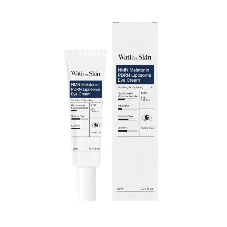 Крем для шкіри навколо очей WATI FOR SKIN NMN Melatonin PDRN Liposome Eye Cream з мелатоніном для омолодження 20мл