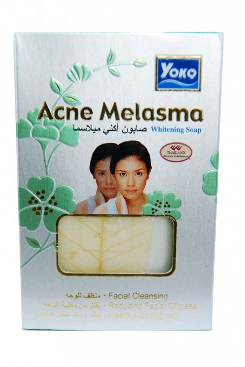 Мыло для лица и тела Yoko Acne Melasma Whitening отбеливающие 80 г