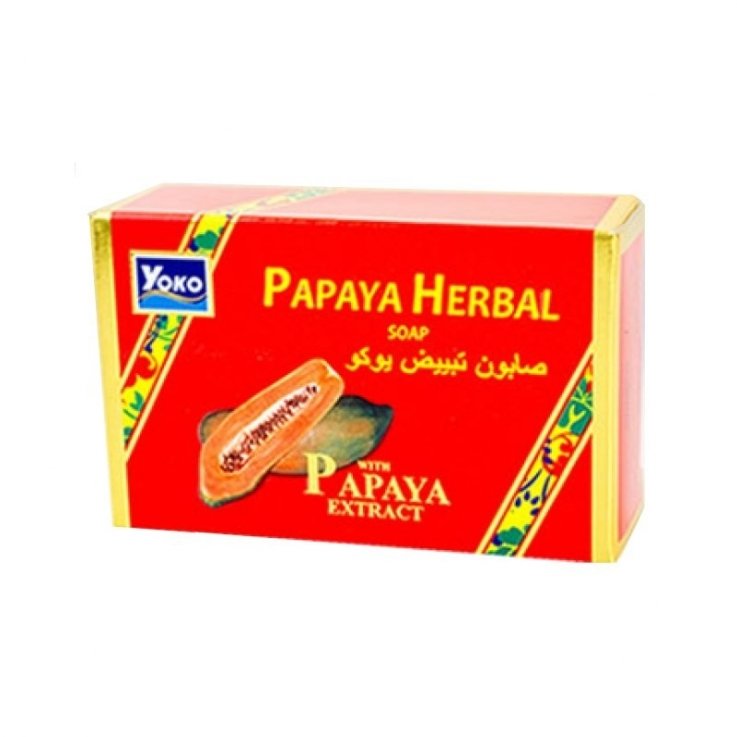 Мыло косметическое Yoko Papaya Herbal с экстрактом папайи и трав