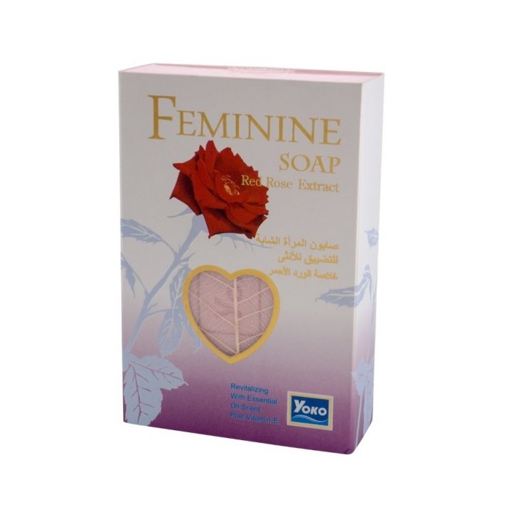 Мило Yoko Feminine Soap для інтимної гігієни з екстрактом червоної троянди