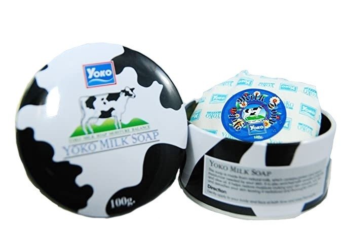 Мыло косметическое Yoko Spa Milk Soap с протеинами молока 100г