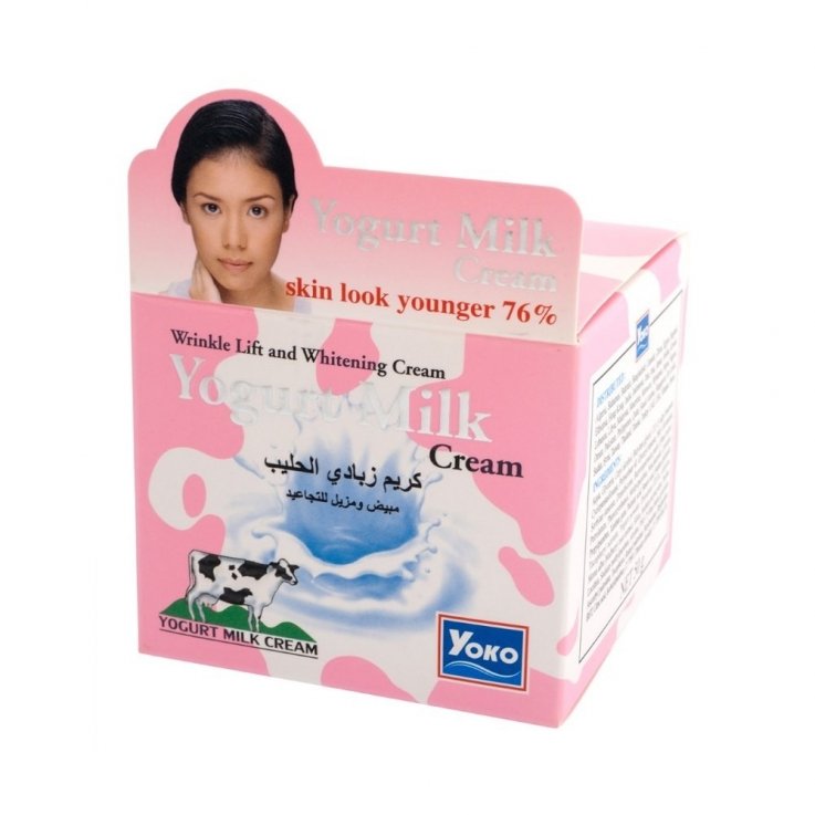 Крем для обличчя Yoko Yogurt Milk з протеїнами йогурту та молока